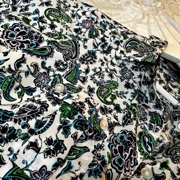 Classic Jones New York Paisley Blouse - Picture 6 of 13